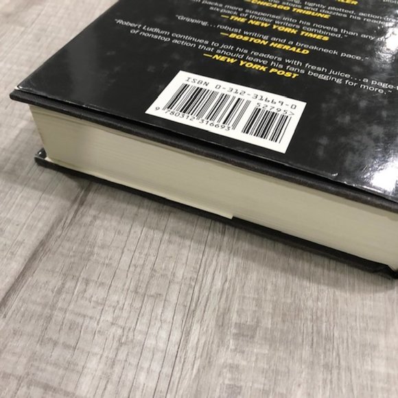 Novel Robert Ludlum Hardcover The Tristan Betrayal - Picture 11 of 12